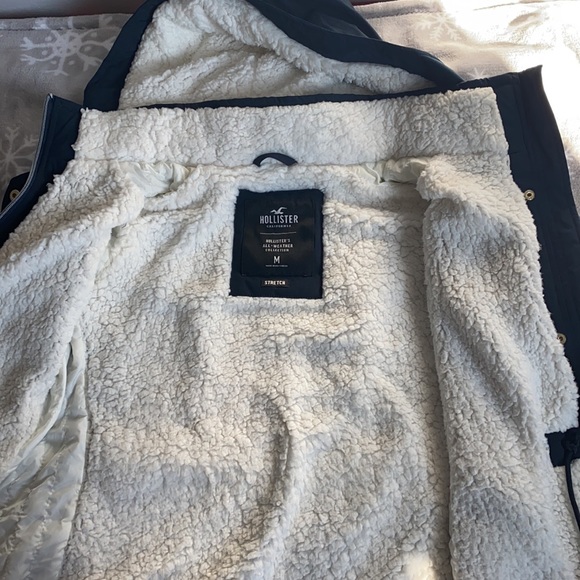 Hollister navy blue jacket - Picture 7 of 16